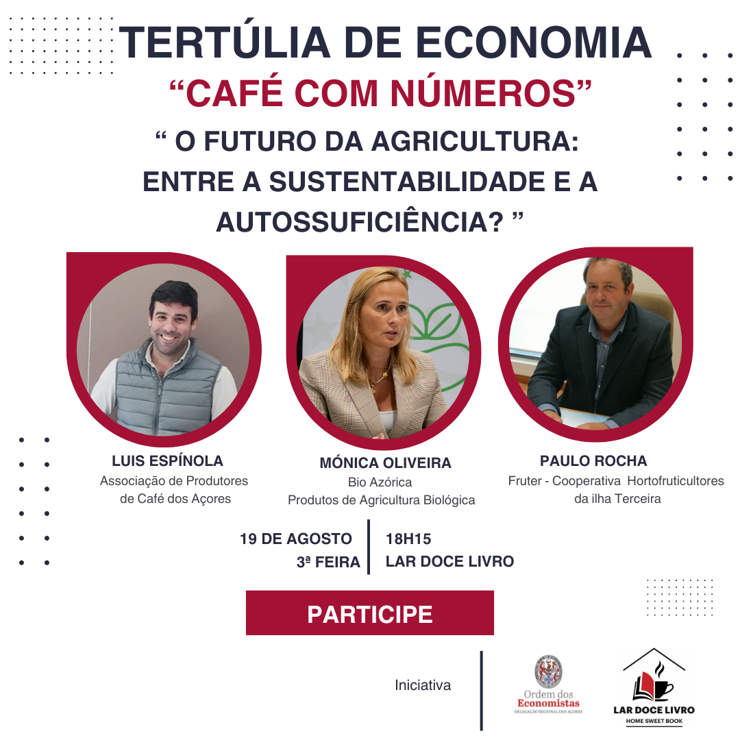 DR Açores - Tertúlia de Economia - agosto 2025